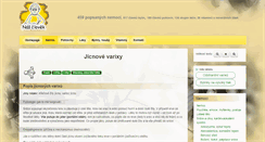 Desktop Screenshot of jicnove-varixy.nasclovek.cz