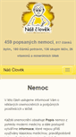 Mobile Screenshot of nemoc.nasclovek.cz