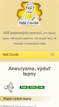 Mobile Screenshot of aneuryzma-vydut-tepny.nasclovek.cz